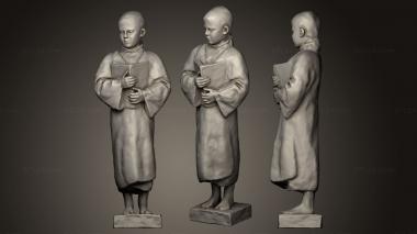 Figurines of people Save me Lord 3d model